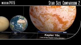 Star Size Comparison 2 [upl. by Ruthy115]