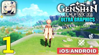 Genshin Impact Gameplay Walkthrough Android iOS  Part 1 [upl. by Zabrine55]