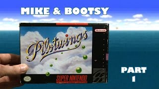 Pilotwings Super Nintendo Part 1  Mike amp Bootsy [upl. by Rovner504]