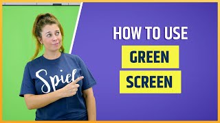 How To Use Green Screen In 4 Easy Steps [upl. by Annaiuq]