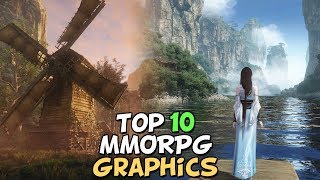 Top 10 MMORPGs With The Best Graphics [upl. by Nnahgem]