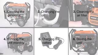 How to maintain your Generac portable generator [upl. by Blaine]