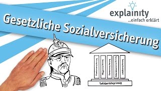 Gesetzliche Sozialversicherung einfach erklärt explainity® Erklärvideo [upl. by Sherrod]