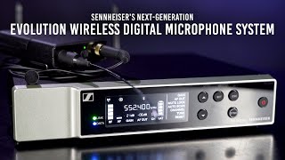 Sennheisers NextGeneration Evolution Wireless Digital Microphone System  First Look [upl. by Eiffe]