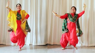 Dance on Long Gavaiyan  Asa Nu Maan Watna Da  Harbhajan Mann  Neeru Bajwa  Gidha  Dance [upl. by Norven]