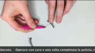 TUTORIAL  come pulire le ciglia ARDELL [upl. by Kcinom]