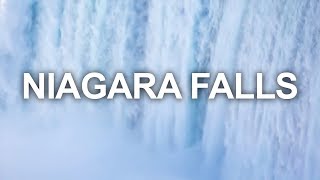 Large Waterfall 10 Hours  Niagara Falls  Relaxing Nature Sounds [upl. by Tiffi]