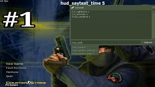 Counter Strike 16 console commands  Tutorial  1 [upl. by Farrison534]