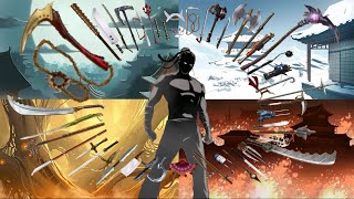 Shadow Fight 2 Special Edition  All Weapons Level 1  52 Max [upl. by Ahsitra]