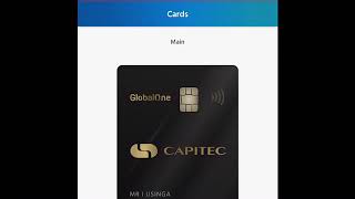 The New Capitec App  How to increase Limit on your Debit or Credit Card [upl. by Faruq437]