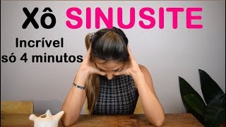 Como Aliviar a Sinusite em 4 Minutos por Luana Coelho [upl. by Eimaj]