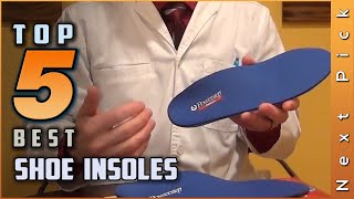 Top 5 Best Shoe Insoles Review In 2024  Make Your Selection [upl. by Milurd82]