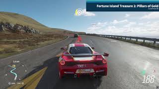 Forza Horizon 4 Fortune Island Treasure 2 Pillars of Gold [upl. by Tremml182]