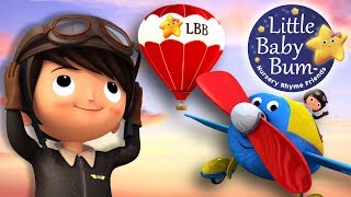 Planes Song  Nursery Rhymes for Babies by LittleBabyBum  ABCs and 123s [upl. by Nesnah]