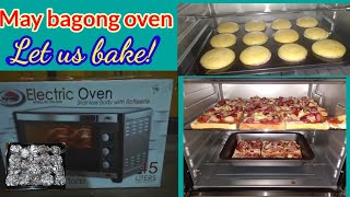 Unboxing Review and Testing of KYOWA Electric Oven 45 liters Stainless Body w Rotissere [upl. by Ahsieket]