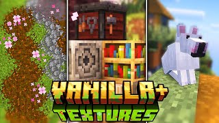 25 TOP Vanilla Texture Packs For Minecraft 1202  2023 [upl. by Wattenberg]