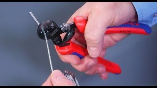 Coupecâble acier KNIPEX 95 62 160 [upl. by Araminta]