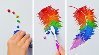 30 Simple Art Techniques Everyone Can Do [upl. by Broderic]