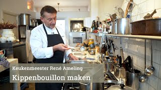 Kippenbouillon maken met René Ameling [upl. by Rosenberger]