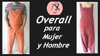 Como hacer Overall Facil Diy [upl. by Ainala]