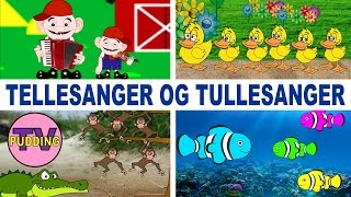 Norske barnesanger  Tellesanger og tullesanger [upl. by Reyna]