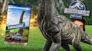 TOURNAMENT COMPLETE  SONORASAURUS  Jurassic World  The Game  Ep491 HD [upl. by Noremak819]