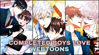 Best Completed BL Webtoons To Read [upl. by Atelahs]