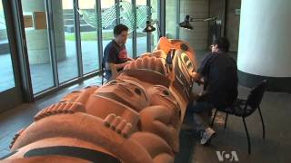 Totem Pole Art Preserves Native American Culture [upl. by Jezabelle]