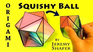 Origami Squishy Ball [upl. by Fortin]