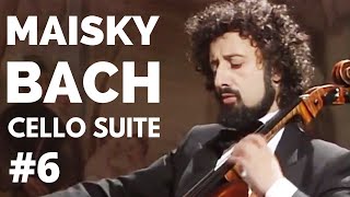 Mischa Maisky plays Bach Cello Suite No 6 in D Major BWV 1012 full [upl. by Wheaton]