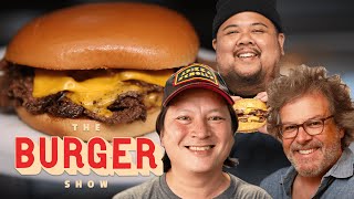 3 Ways to Cook a Smashburger with 3 Burger Experts  The Burger Show [upl. by Cirtap]