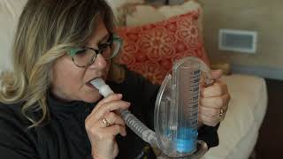 How to Use an Incentive Spirometer [upl. by Lezley]