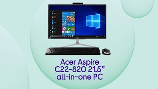 Acer Aspire 215quot AllinOne PC  Intel® Pentium® 1 TB HDD  Product Overview  Currys PC World [upl. by Hniht]