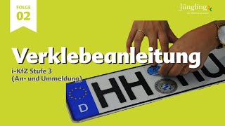 VerklebeAnleitung iKfz Stufe 3 An und Ummeldung [upl. by Loni]