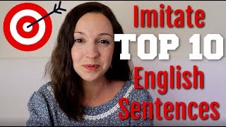 How to Pronounce TOP 10 English Sentences [upl. by Eyar832]