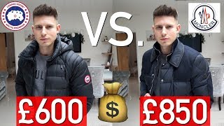 MONCLER vs CANADA GOOSE  Which Brand Is Better [upl. by Etteval]