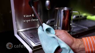 How to clean your Professional Espresso Machine with Cafetto [upl. by Eed400]