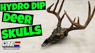 HYDRO DIP DEER SKULLS  Mossy Oak Camo [upl. by Lona]