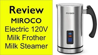 Review Miroco Milk Frother  How to make froth milk at home [upl. by Demetris]