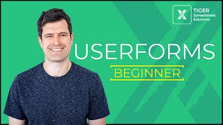 Excel Userforms for Beginners 210 – Use Excel VBA to Create A Userform and Manage a Database [upl. by Eednim593]