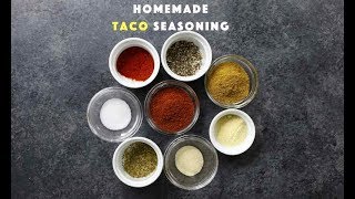 Quick Homemade Taco Seasoning [upl. by Goldshlag]