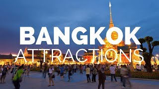 10 Top Tourist Attractions in Bangkok  Travel Video [upl. by Salisbury314]