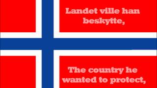 National anthem of Norway Lyrics [upl. by Anneliese]