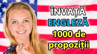 🇷🇴 🇺🇸 1000 Propoziții în Engleză în 20 Zile  Ziua 1 [upl. by Nylaj930]