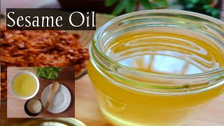 Easy way to make Sesame Oil [upl. by Pevzner]