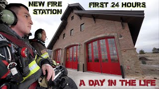 First 24 Hours in a New Fire Station  A Day in the Life [upl. by Vilma]