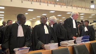 Hissene Habre dragged from court officials suspend warcrimes trial [upl. by Ravel70]