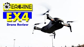 Eachine EX4 Drone  3 Axis Camera Gimbal amp 4K Photos  Indooroutdoor flight Review [upl. by Janessa648]