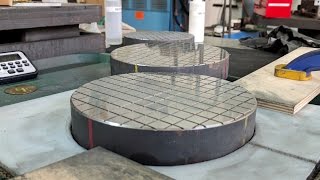 Making Flat lapping plates 3 [upl. by Annaynek]