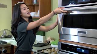 Baking Cookies using the Baking Tray in a convection microwave [upl. by Stanford]